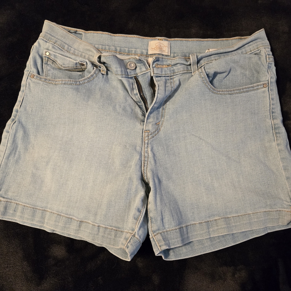 Levi's Light Blue Jean Shorts for Women